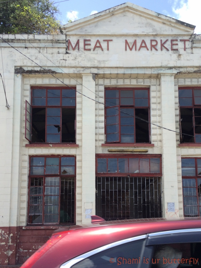 Abandoned Meat Market Building